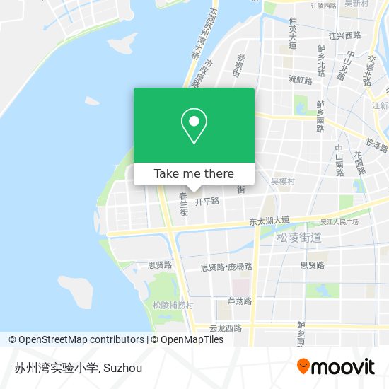 苏州湾实验小学 map