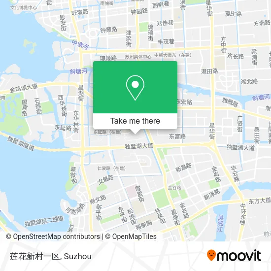 莲花新村一区 map