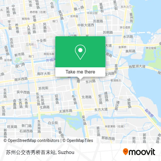 苏州公交杏秀桥首末站 map