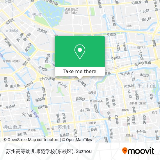 苏州高等幼儿师范学校(东校区) map