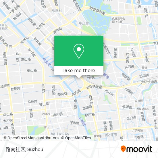 路南社区 map