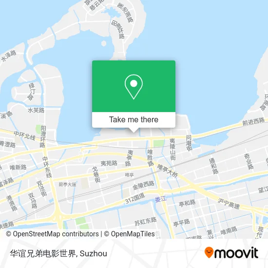 华谊兄弟电影世界 map