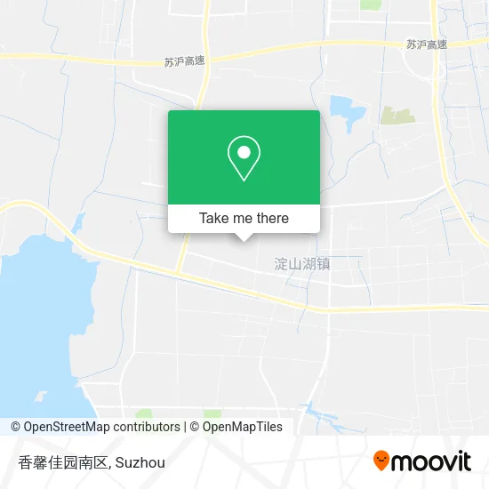 香馨佳园南区 map