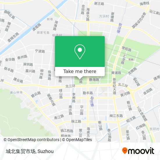 城北集贸市场 map
