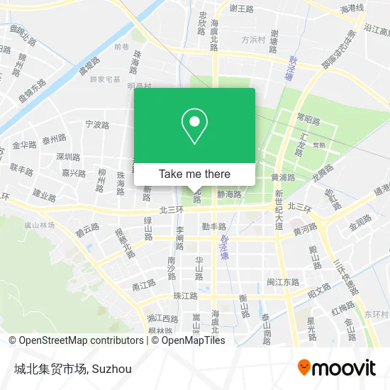 城北集贸市场 map