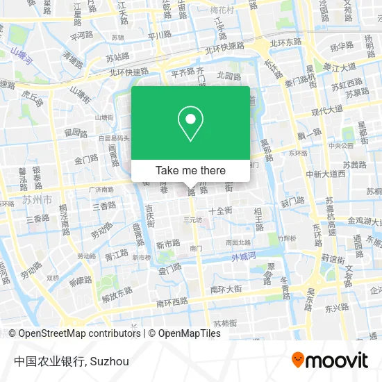 中国农业银行 map