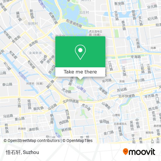 悟石轩 map