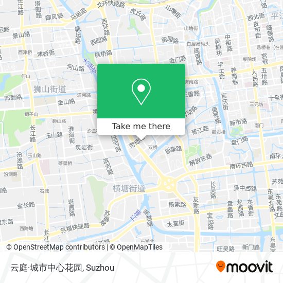云庭·城市中心花园 map