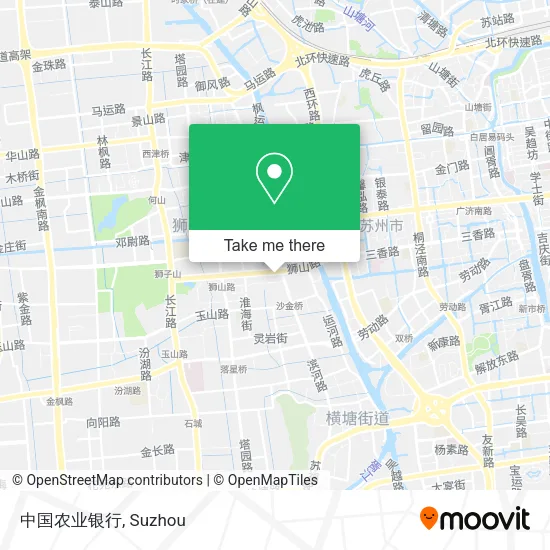 中国农业银行 map