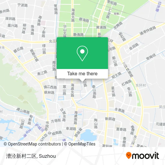 漕泾新村二区 map
