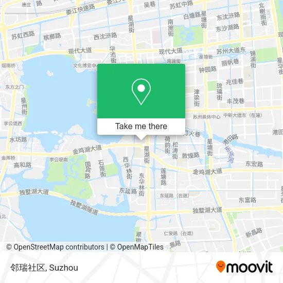 邻瑞社区 map