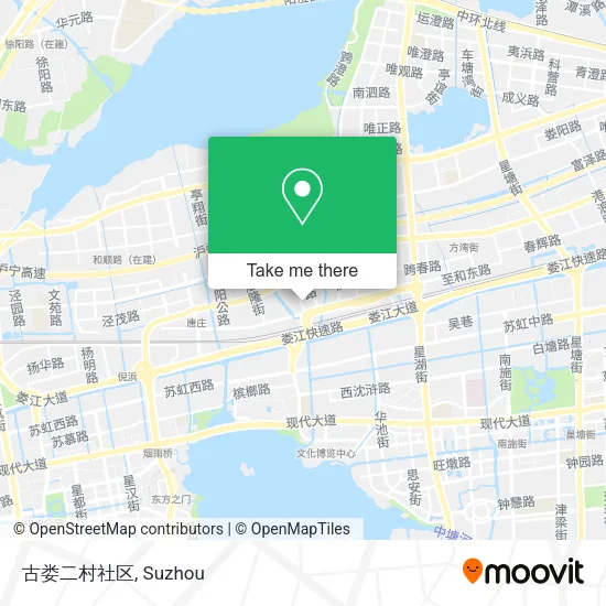 古娄二村社区 map