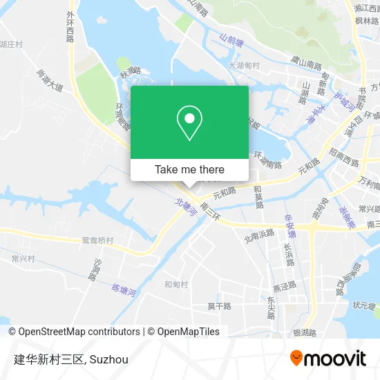 建华新村三区 map