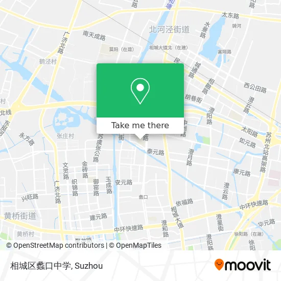 相城区蠡口中学 map