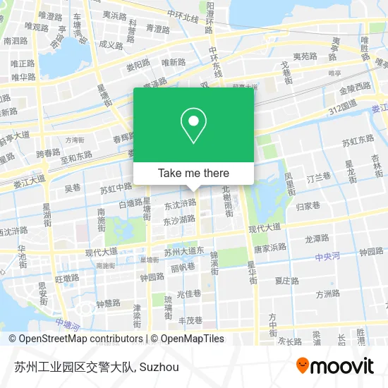 苏州工业园区交警大队 map