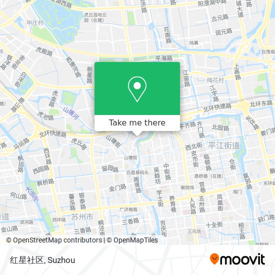 红星社区 map