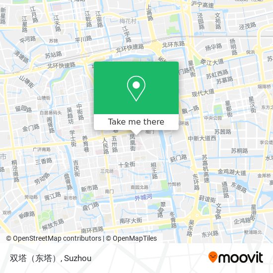 双塔（东塔） map