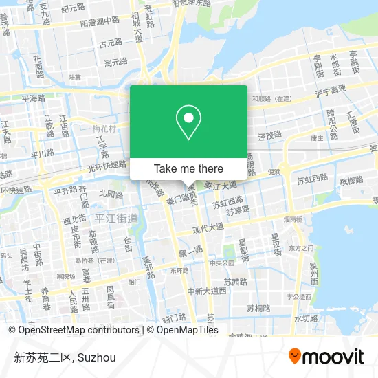新苏苑二区 map