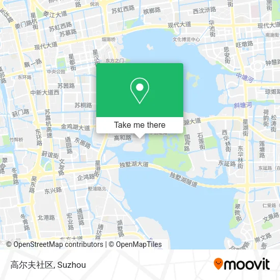 高尔夫社区 map