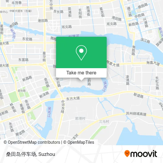 桑田岛停车场 map