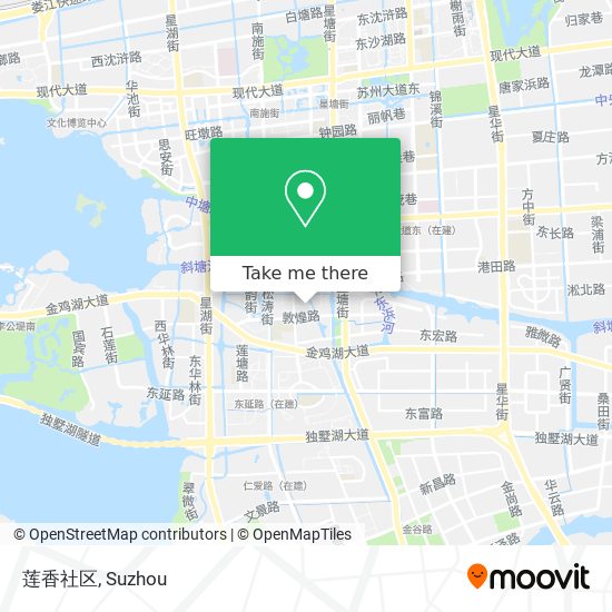 莲香社区 map