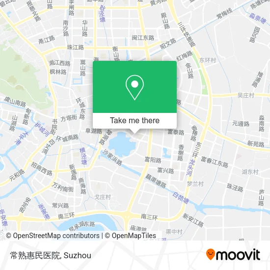 常熟惠民医院 map