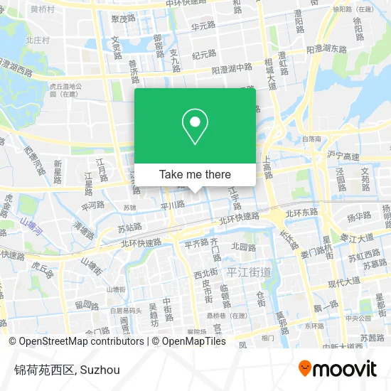 锦荷苑西区 map