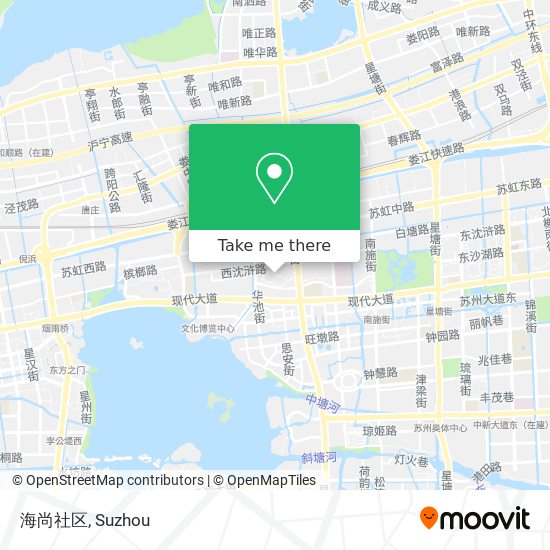 海尚社区 map