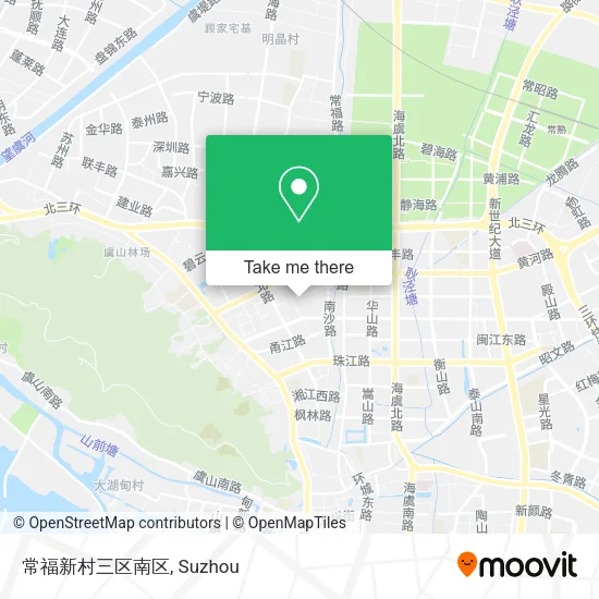 常福新村三区南区 map