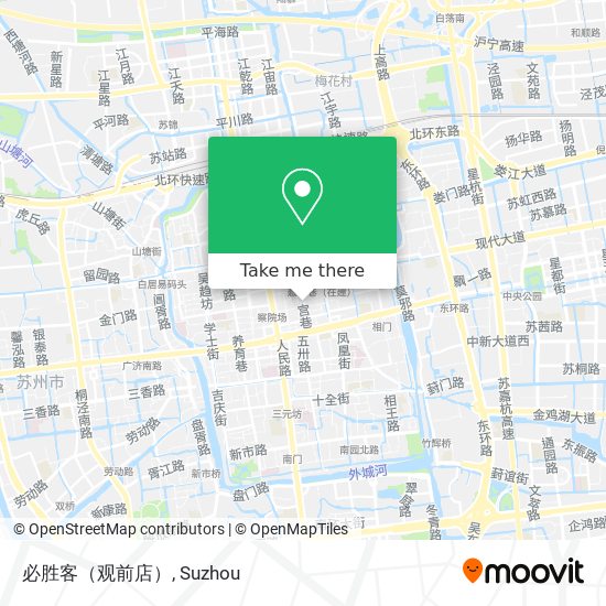 必胜客（观前店） map