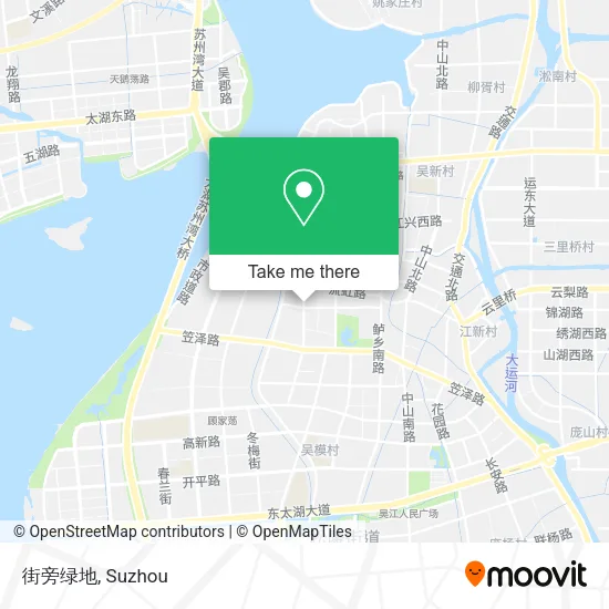 街旁绿地 map