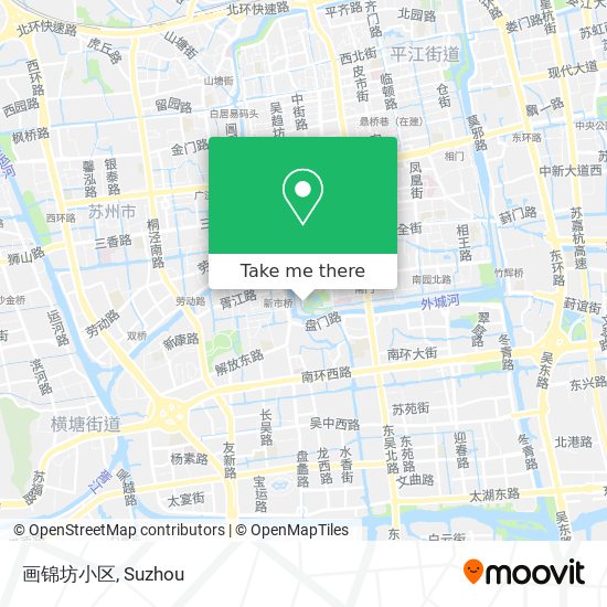 画锦坊小区 map