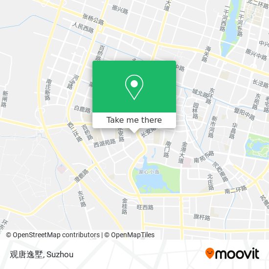 观唐逸墅 map