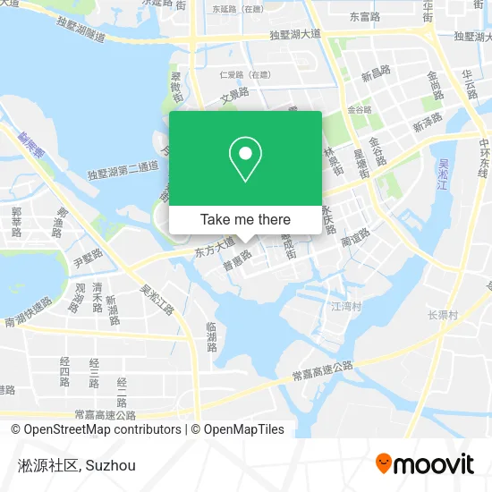 淞源社区 map