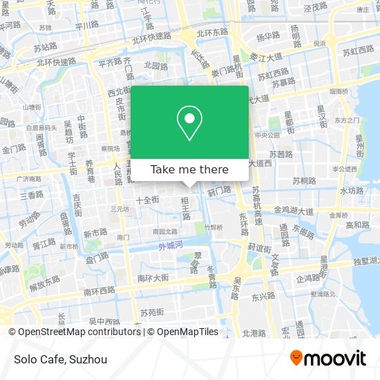 Solo Cafe map