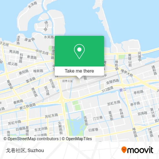 戈巷社区 map