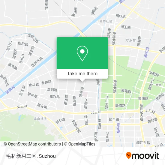 毛桥新村二区 map