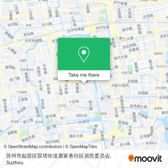 苏州市姑苏区双塔街道唐家巷社区居民委员会 map