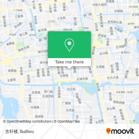 含轩楼 map