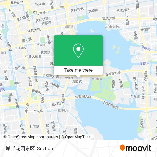 城邦花园东区 map