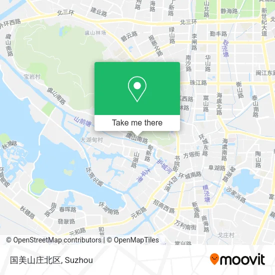 国美山庄北区 map