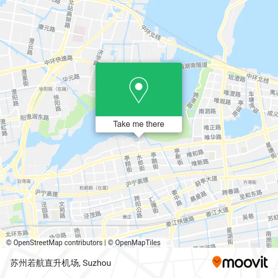 苏州若航直升机场 map