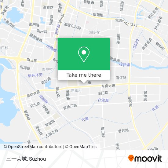 三一荣域 map