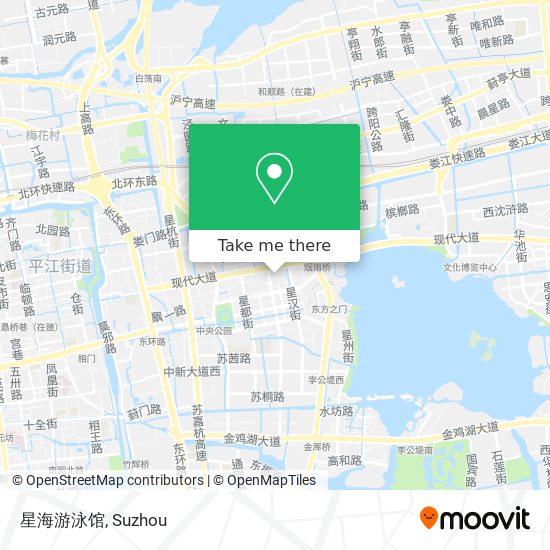 星海游泳馆 map