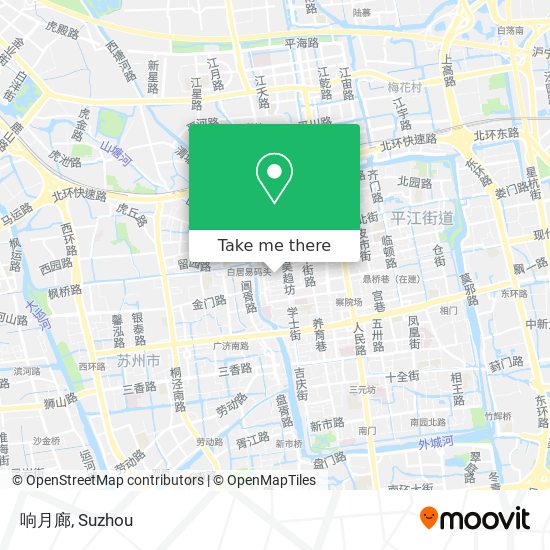 响月廊 map