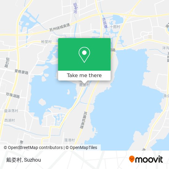 戴娄村 map
