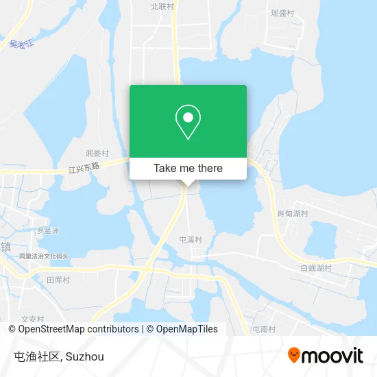 屯渔社区 map
