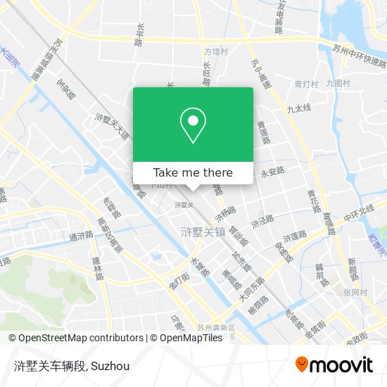 浒墅关车辆段 map