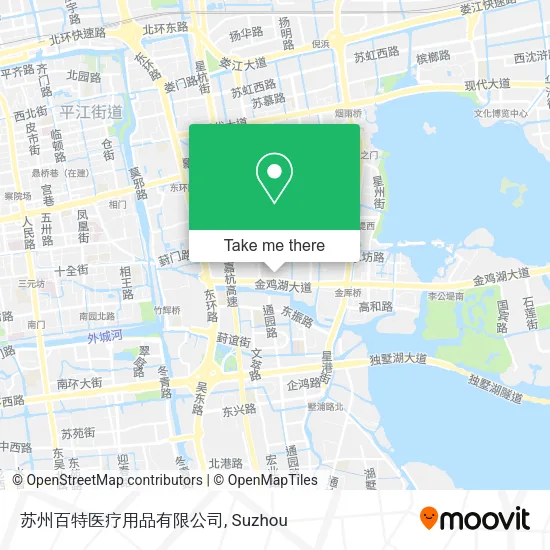 苏州百特医疗用品有限公司 map
