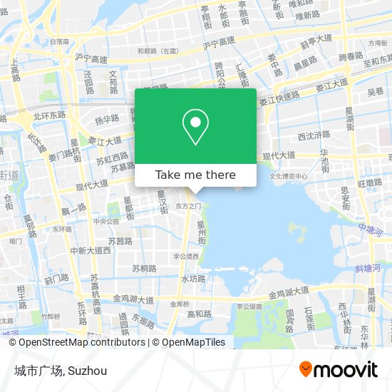 城市广场 map